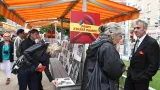 Happening pořádal Člověk v tísni v rámci kampaně Proti ztrátě paměti ke dni výročí popravy Milady Horákové