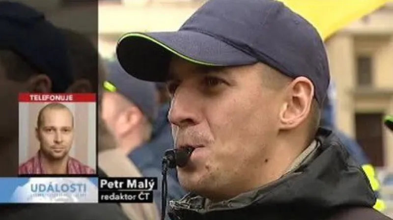 Ranní události o dnešní demonstraci od Petra Malého