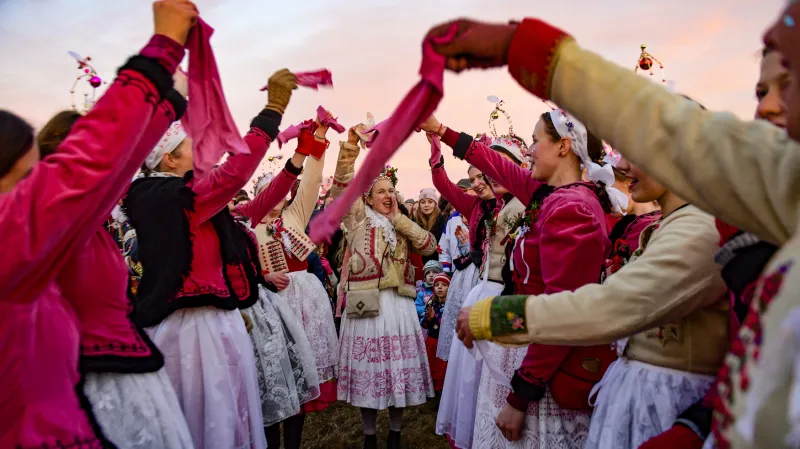 Masopust v Roztokách a Úněticích