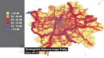 Strategická hluková mapa Prahy