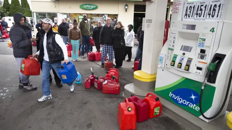 Čerpací stanice v USA