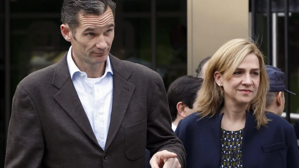 Iñaki Urdangarín a princezna Cristina