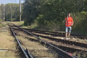Trať pro rychlovlaky vyměřují geodeti. Stavba koridoru z Ostravy do Brna by měla začít za šest let