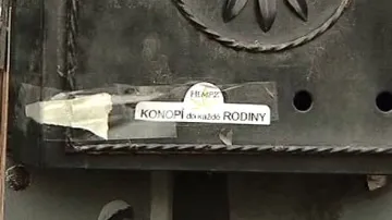 Bar s nelegální prodejnou konopí