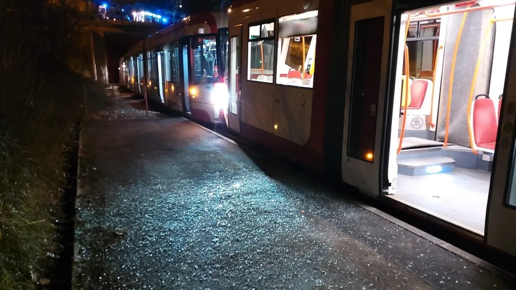 Srážka tramvají v Brně
