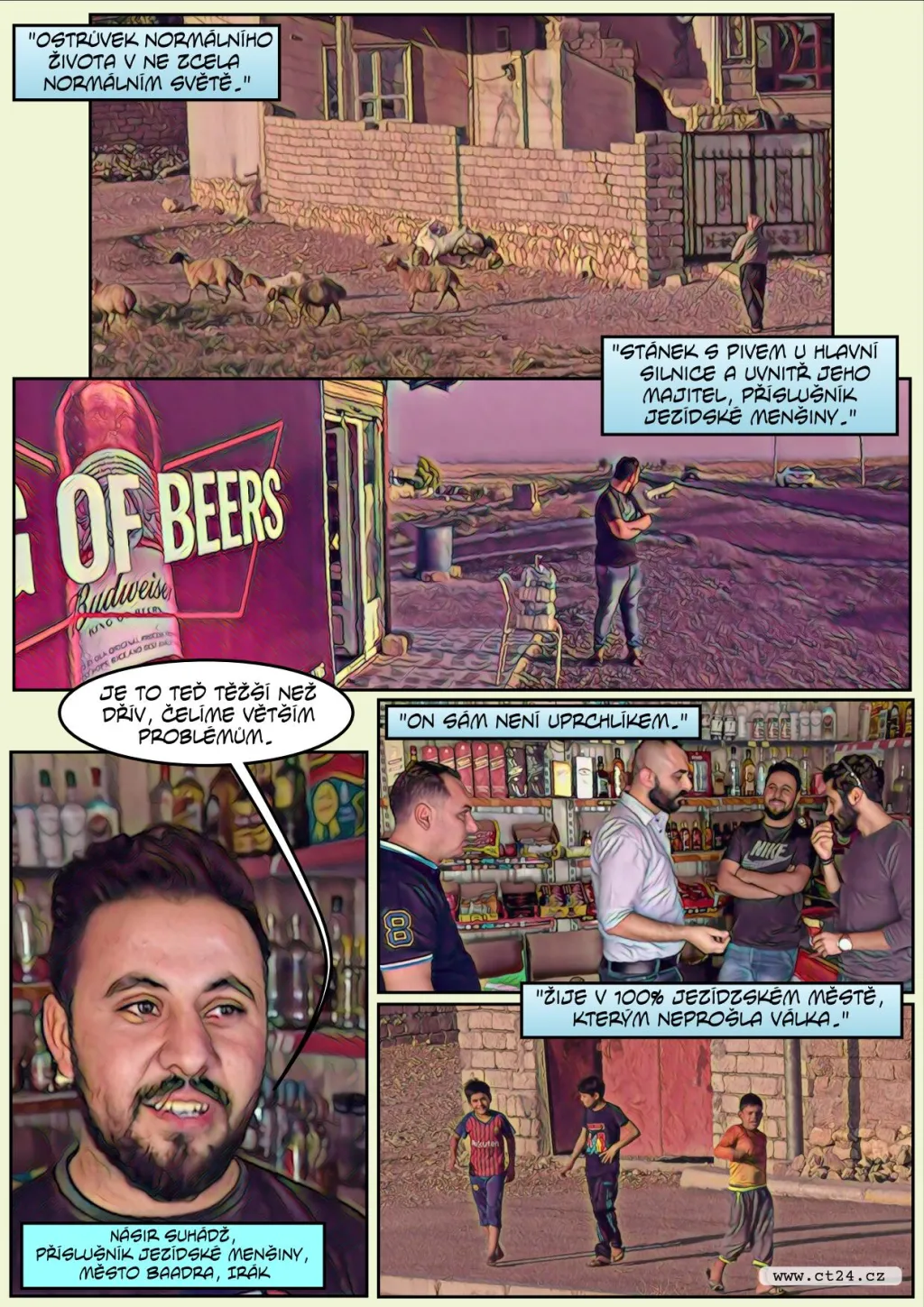 Jezídové se nemají kam vrátit