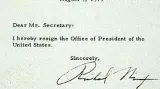 Rezignace Richarda Nixona