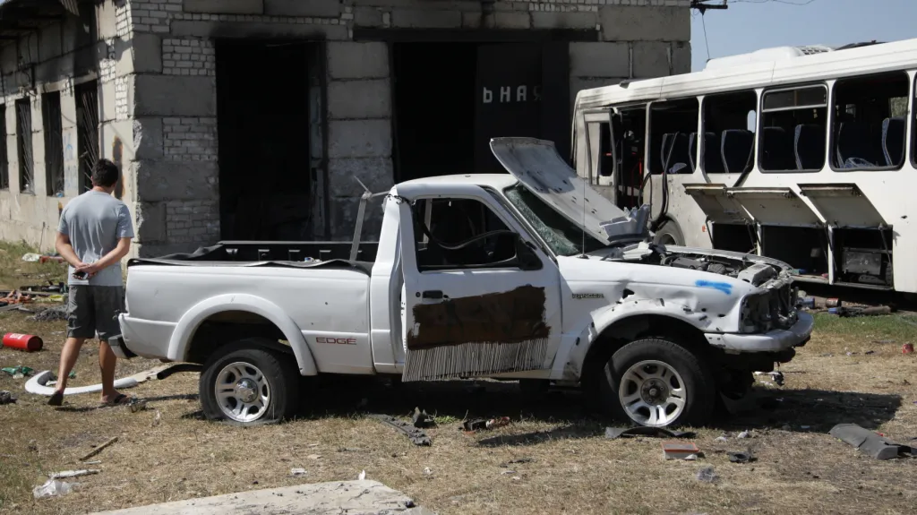 Boje na východě Ukrajiny