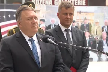 Měli bychom lépe spolupracovat v oblasti nových technologií, shodli se Petříček s Pompeem