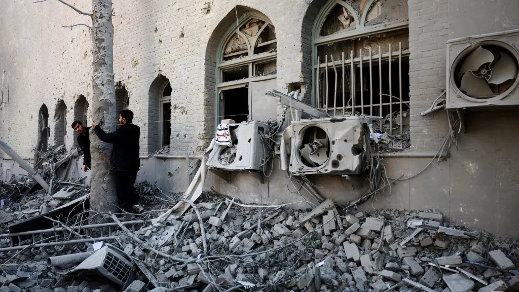 Univerzita v Íránu poškozená při izraelsko-amerických úderech