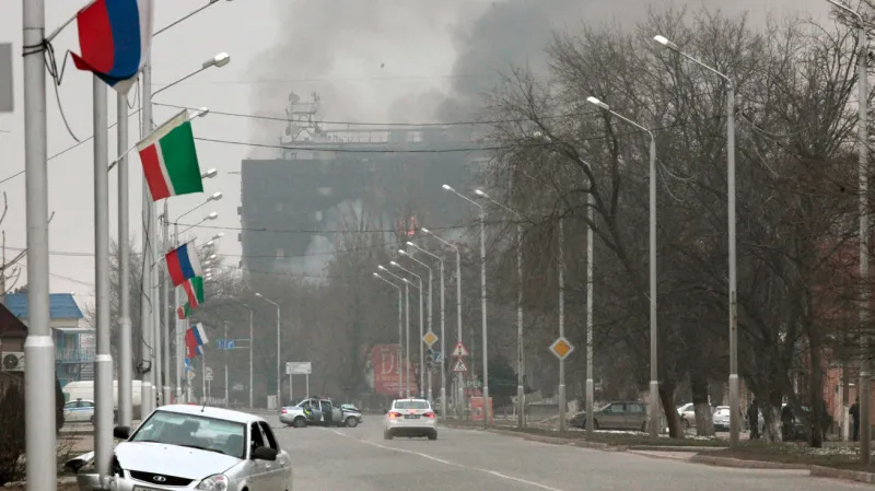 Teroristický útok v Grozném