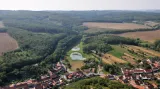 Nově vybudované rybníky v Pršticích