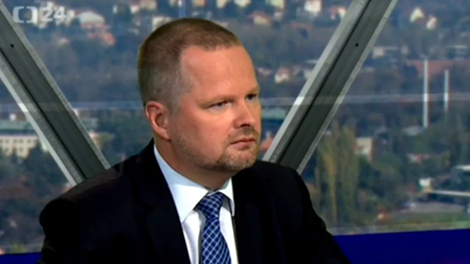 Předseda ODS Petr Fiala v Otázkách Václava Moravce