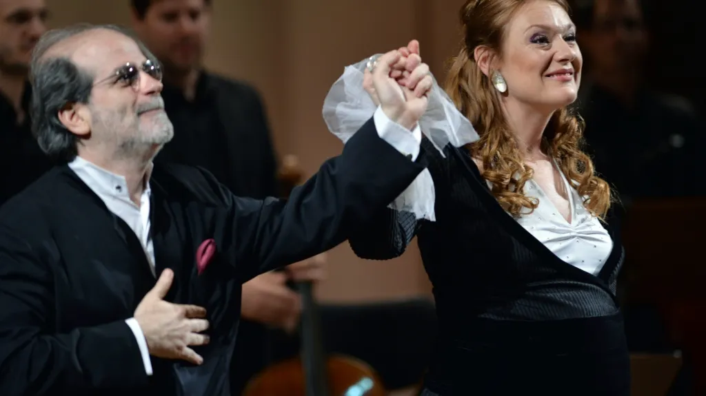 Andrea Marcon a Magdalena Kožená