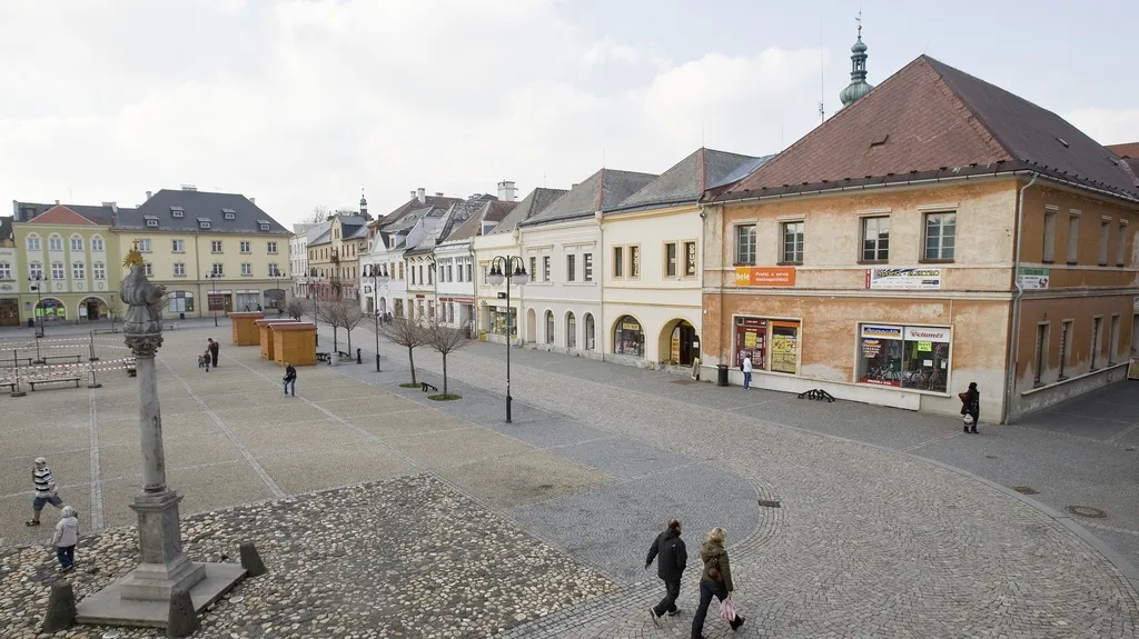 Náměstí  v Bruntálu