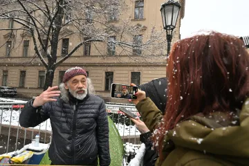 Disidenti ukončili hladovku. Slušný kompromis, ale bylo by lepší, kdyby Jurečka odstoupil, řekl Gruntorád