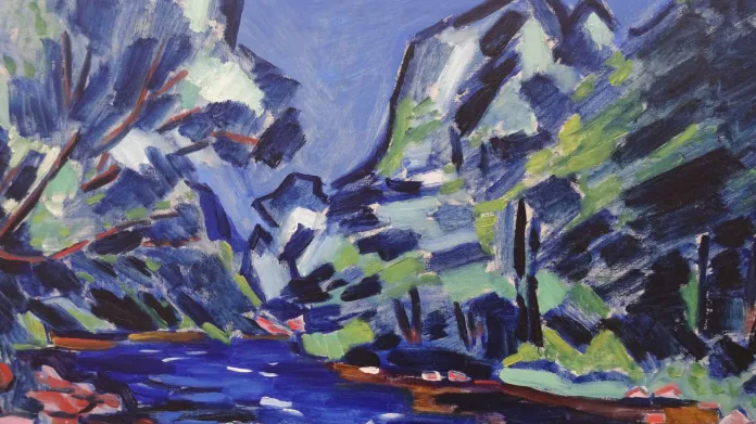 Václav Špála / Krajina, 1928