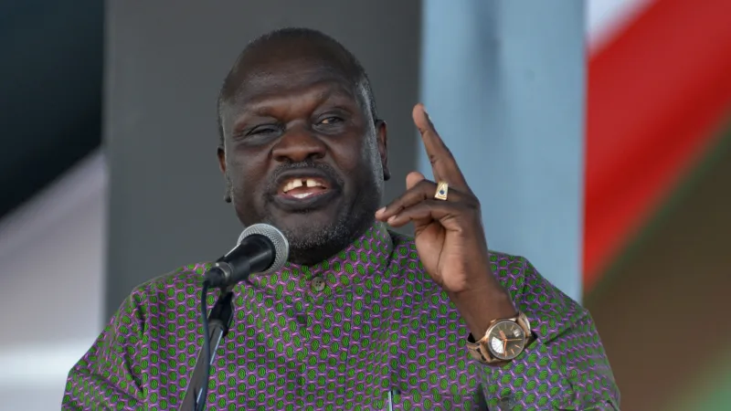 Jihosúdánský viceprezident Riek Machar