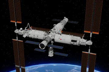 Čínští astronauti vyrobili v kosmu raketové palivo. Využili umělou fotosyntézu