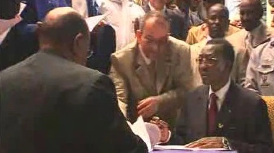 Prezidenti Čadu a Súdánu