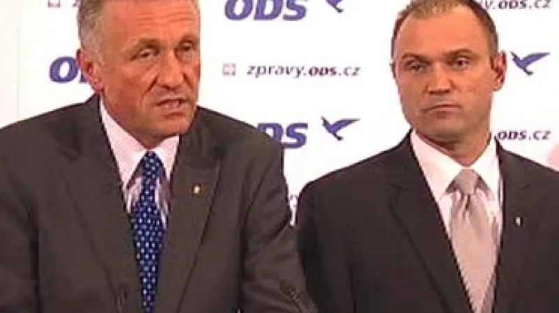 Mirek Topolánek a Ivan Langer