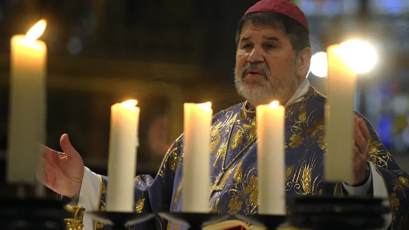 Biskup Jiří Paďour na archivním snímku z roku 2008