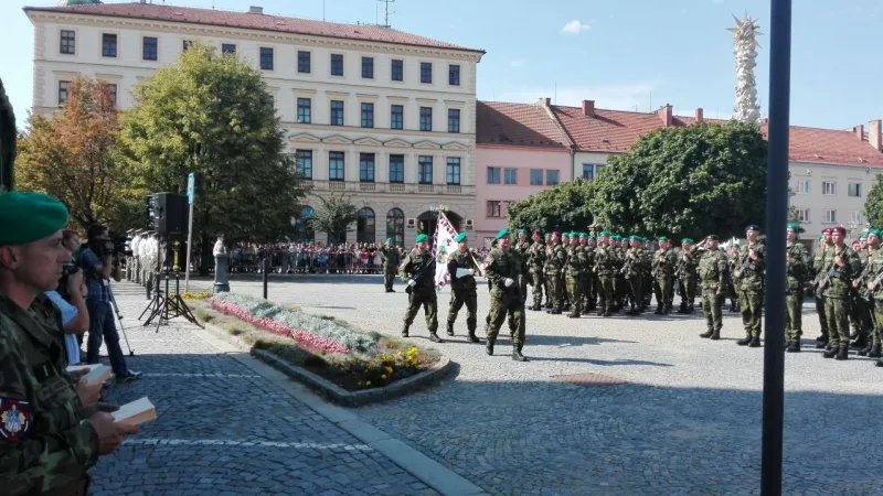 Ve Vyškově ve čtvrtek složilo přísahu na 150 nových vojáků
