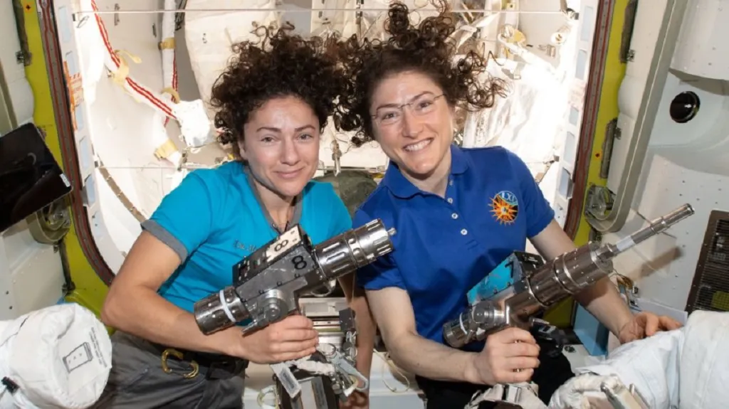 Astronautky Kochová a Meirová
