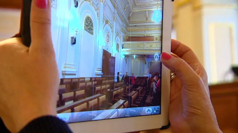 Fotografování sněmovny