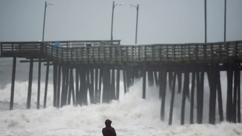 Bouře Hermine na východním pobřeží USA
