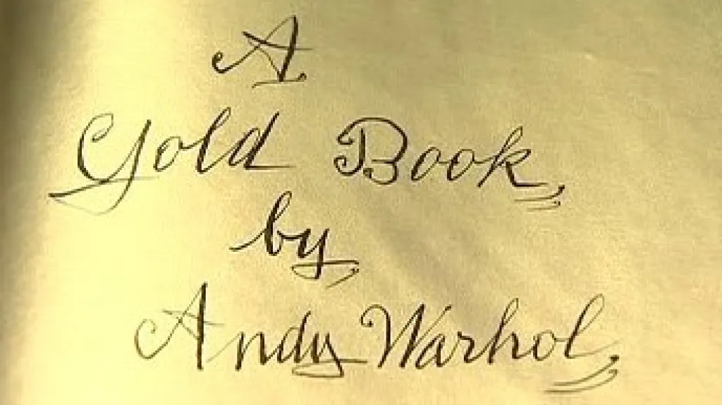 Andy Warhol / rukopis
