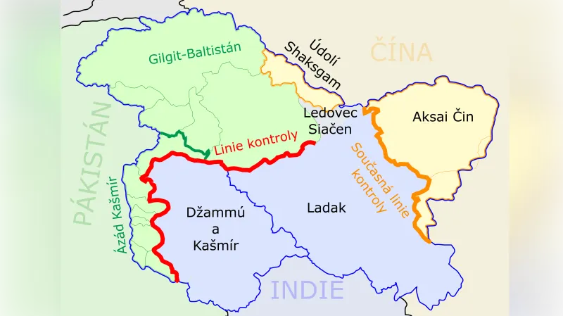 Sporné území Kašmír