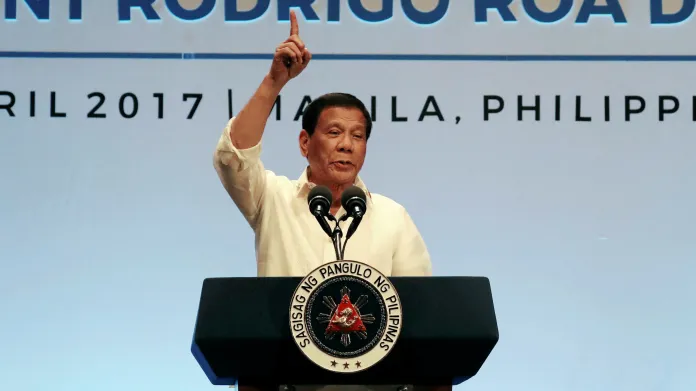 Filipínský prezident Rodrigo Duterte