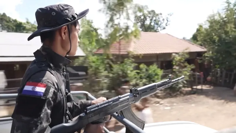 Povstalci v Myanmaru