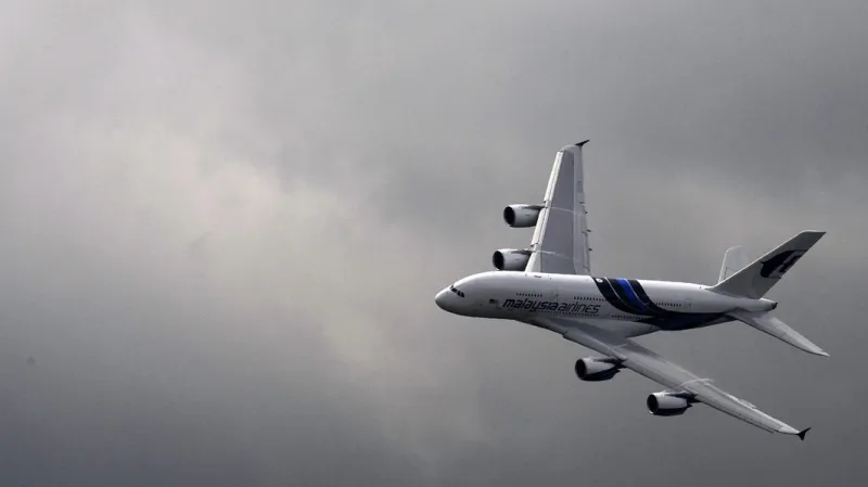 Airbus A380 představený na aeroshow ve Farnborough