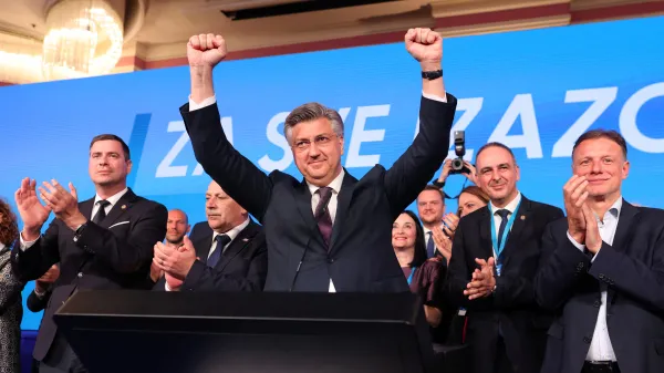 Chorvaté volili stabilitu, Plenkovičova HDZ ale oslabila