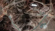Jaderné zařízení Fordo ze satelitu