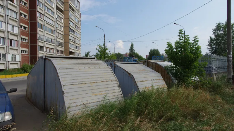 Garáže známé jako mušle