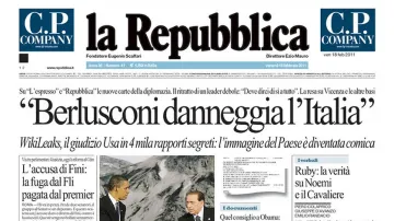 La Repubblica z 18. února 2011