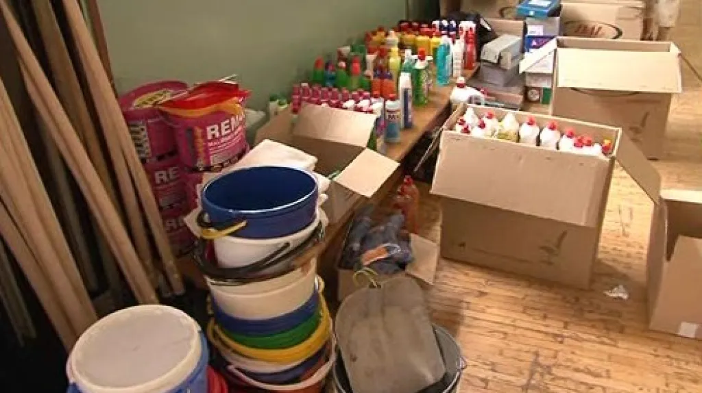 Humanitární sbírka v Rohatci