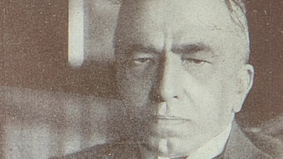 Emil Hácha v roce 1927