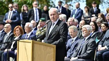 Tryzna za oběti nacistické perzekuce konaná u příležitosti 81. výročí osvobození