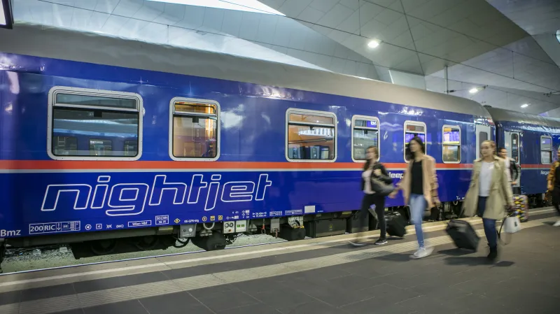 Noční vlak Nightjet