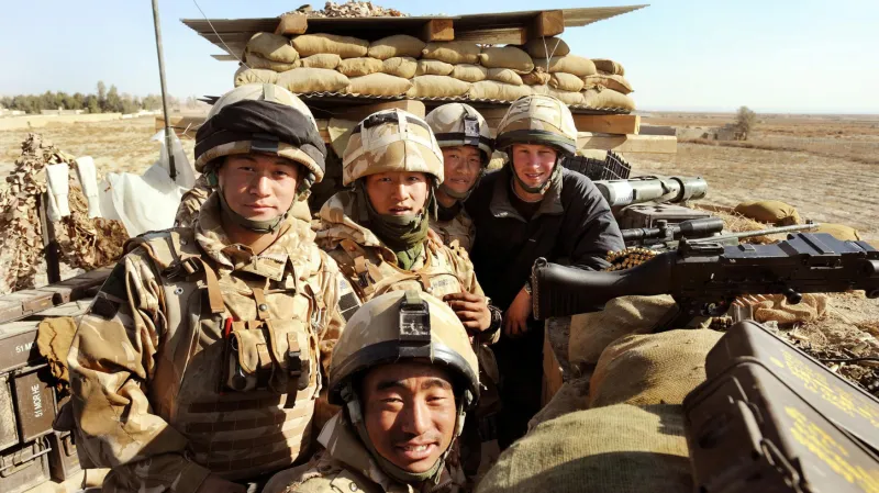 Princ Harry s Gurkhy