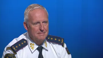 Generální ředitel Hasičského záchranného sboru Vladimír Vlček