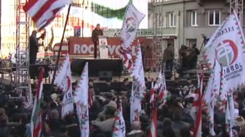 Předvolební setkání příznivců Jobbiku