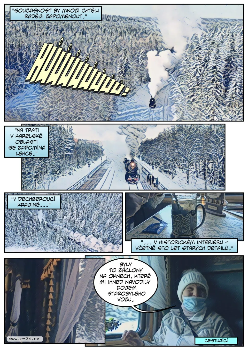 V Rusku táhnou retro vlaky