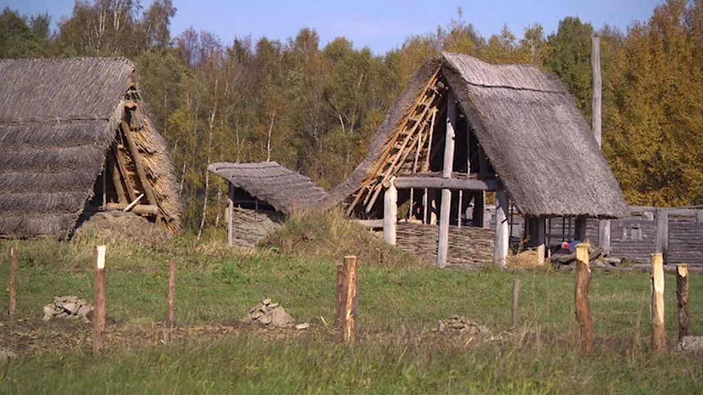 Keltská vesnice u Nasavrk