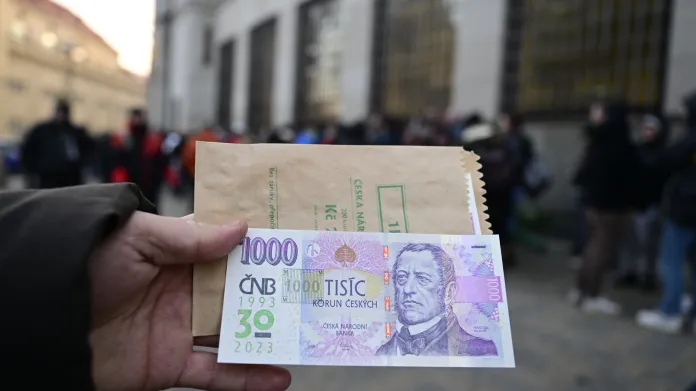 Pamětní tisícikoruna k 30. výročí rozdělení československé měny