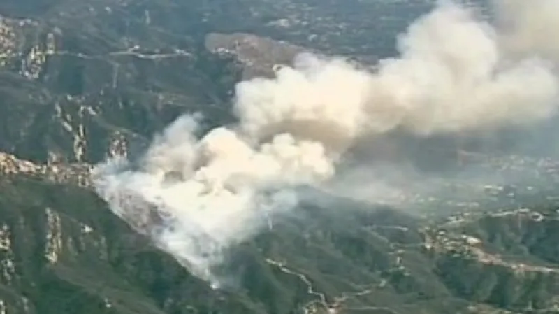 Požáry v Kalifornii